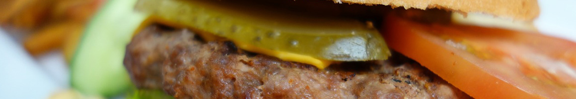 Eating American (New) Burger Hot Dog at Freddy's Frozen Custard & Steakburgers restaurant in Athens, GA.